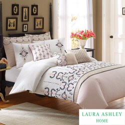 Laura Ashley Yardley Twin-size 2-piece Duvet Cover Set