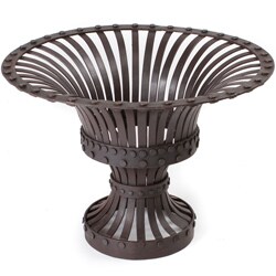 Recycled Iron Planter (India)