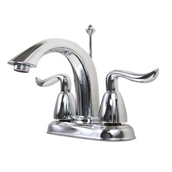 Price Pfister Santiago Chrome Centerset Bathroom Faucet