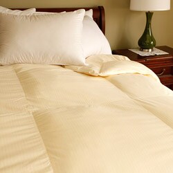 European Cotton PrimaLoft Cream Down Alternative Comforter 