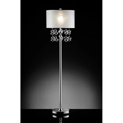 Rivera 62-inch Glass Bubble Floor Lamp