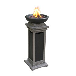 Ravenswood Envirostone 1-pound Outdoor Gas Column Fire Bowl