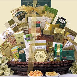 Holiday Gallant Affair Christmas Holiday Gourmet Gift Basket