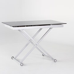 Manhattan Rectangle Adjustable Height Dining and Coffee Table