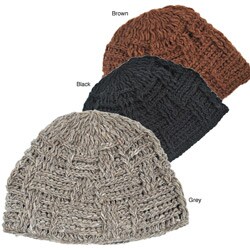 Basic Woven Wool Beanie (Nepal)