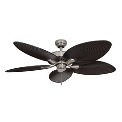 EcoSure Abaco Brushed Nickel 52-inch Ceiling Fan