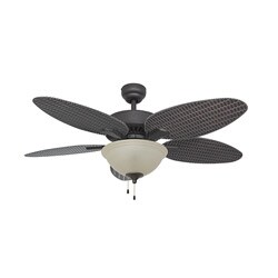 EcoSure Siesta Key Bowl Light Bronze 52-inch Ceiling Fan