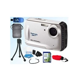 Bell & Howell BHWP5S WP5 Waterproof 12.2MP 5X Digital Camera Silver Kit