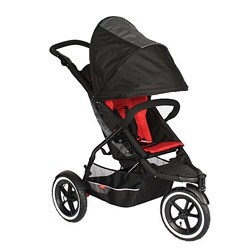 Phil & Ted's Explorer Buggy Stroller in Red