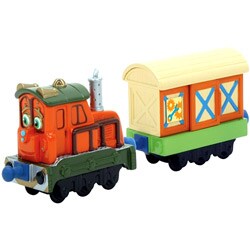 Chuggington Die-cast Calley Engine and Box Car Toy