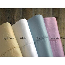 Dobby Dot 400 Thread Count Egyptian Cotton Pillowcases (Set of 2)