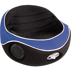 BoomPod Black/ Blue with Two Speakers