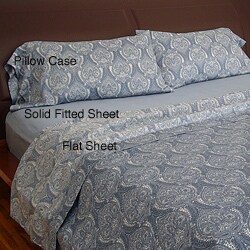 Paisley King-size 4-piece Sheet Set 