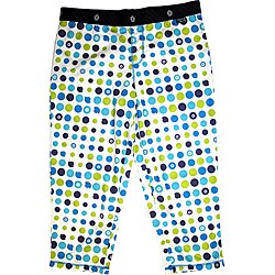 Sessions Edge Women's Vivid Blue Dots First Layer Capri Pants 