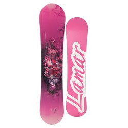 Lamar Youth Pink Mini Foxie 123cm Snowboard