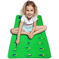 TRAINERmat Kid's Fun Fit Yoga Mat 