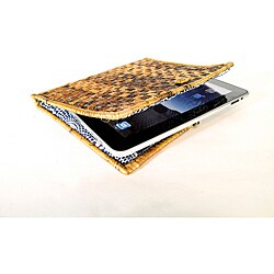 Woven Banana Leaf iPad Case (Rwanda)