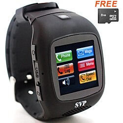 SVP G13 Unlocked GSM Watch Phone with 8GB microSD