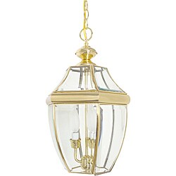 Three-light Curved Lantern