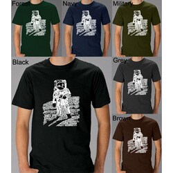 Los Angeles Pop Art Men's Astronaut T-shirt