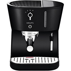 Krups XP420050 Black Perfecto Espresso Machine with Precise Tamp 
