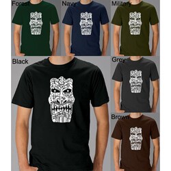 Los Angeles Pop Art Men's Tiki Big Kahuna T-shirt 