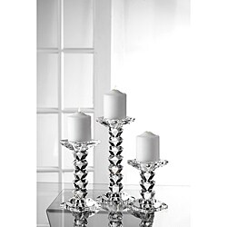 Fifth Avenue Crystal Westport Candle Holders (Set of 3)