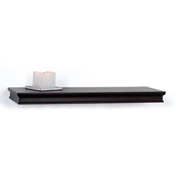 Berkley 36-inch Espresso Bracketless Shelf Kit 
