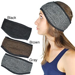 Women's Solid Cable Knit Headband (Nepal)