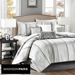Madison Park Lansing Queen-size 7-piece Comforter Set