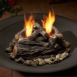 Real Flame Junior Gel-burning Outdoor Log Set