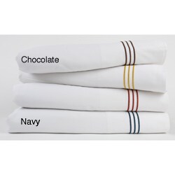Baratto Piping Rayon from Bamboo Sheet Set (King Size)