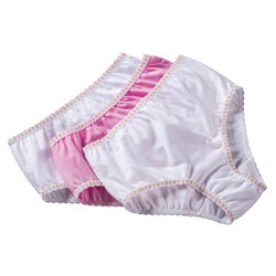 Girl's Cotton Panties (Pack of 3)