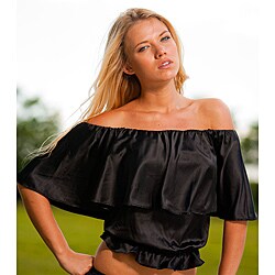 Rachel Lym 'Jolee' Convertible Ruffle Blouse