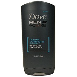 Dove Men+Care Clean Comfort 13.5-fl Body and Face Wash (Pack of 6)