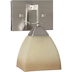 Satin Nickel One Light Vanity