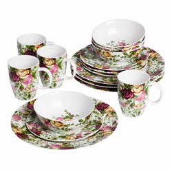 Royal Albert Country Rose 16-piece Formal Dinnerware Set
