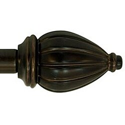 Lawson Curtain Rod/Tapestry Rod Antique Bronze  48-86 in.