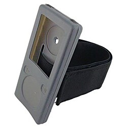 SKQUE Microsoft Zune 4GB Smoke Silicone Case with Armband
