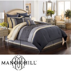 Manor Hill Carroll Place Full/ Queen 8-Piece Bed in a Bag with Sheet Set