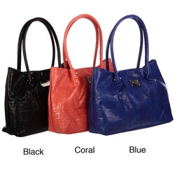 Nine West Hammered Large Tote Bag