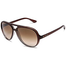 Ray-Ban Brown/Grey Transparent Sunglasses