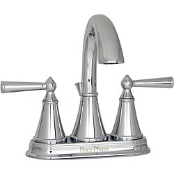 Price Pfister Saxton Chrome Centerset Bathroom Faucet 
