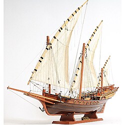 Old Modern Handicrafts Xebec Model Boat
