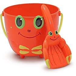 Melissa & Doug Clicker Crab Pail and Shovel