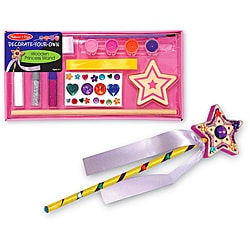 Melissa & Doug DYO Wooden Princess Wand
