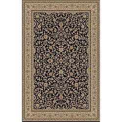 Kashmir Black Area Rug (8'9 x 12'3)