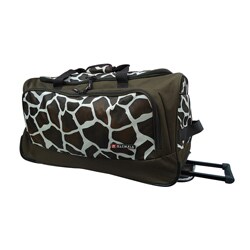 Olympia 'Giraffe' 26-inch Fashion Rolling Duffel
