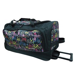 Olympia 'Bicycle' 26-inch Fashion Rolling Duffel