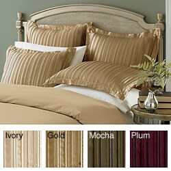 Pleated Satin Euro Sham